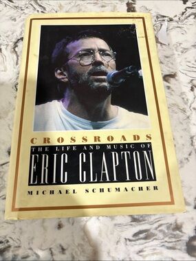 Crossroads: The Life and Music Hardcover Coffee Table Book - Cream
